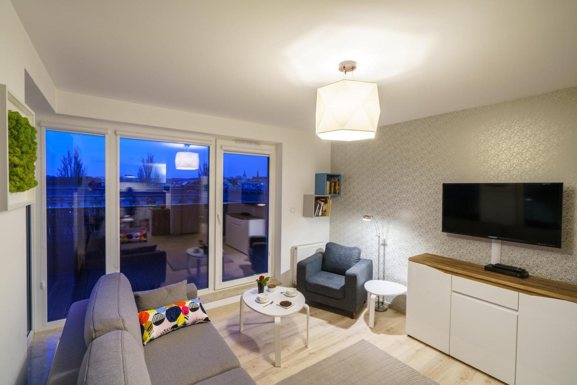 Apartament Z Tarasem Kielce Dış mekan fotoğraf
